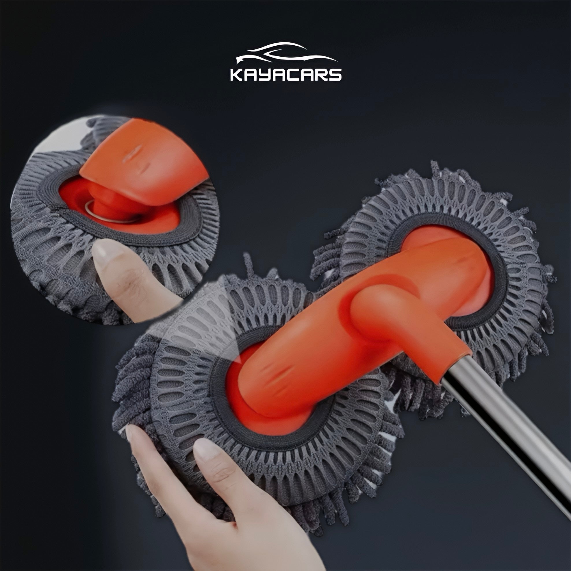 Brosse de lavage pour voiture rotative